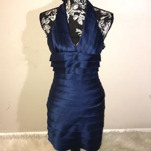 Bcbg blue dress